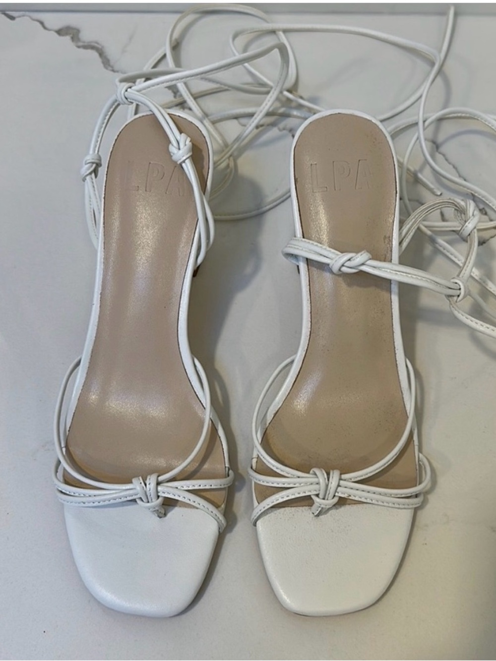 LPA Leather Sandals, size 8